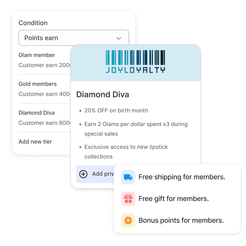 Maximize CLTV & AOV with flexible VIP tiers & membership